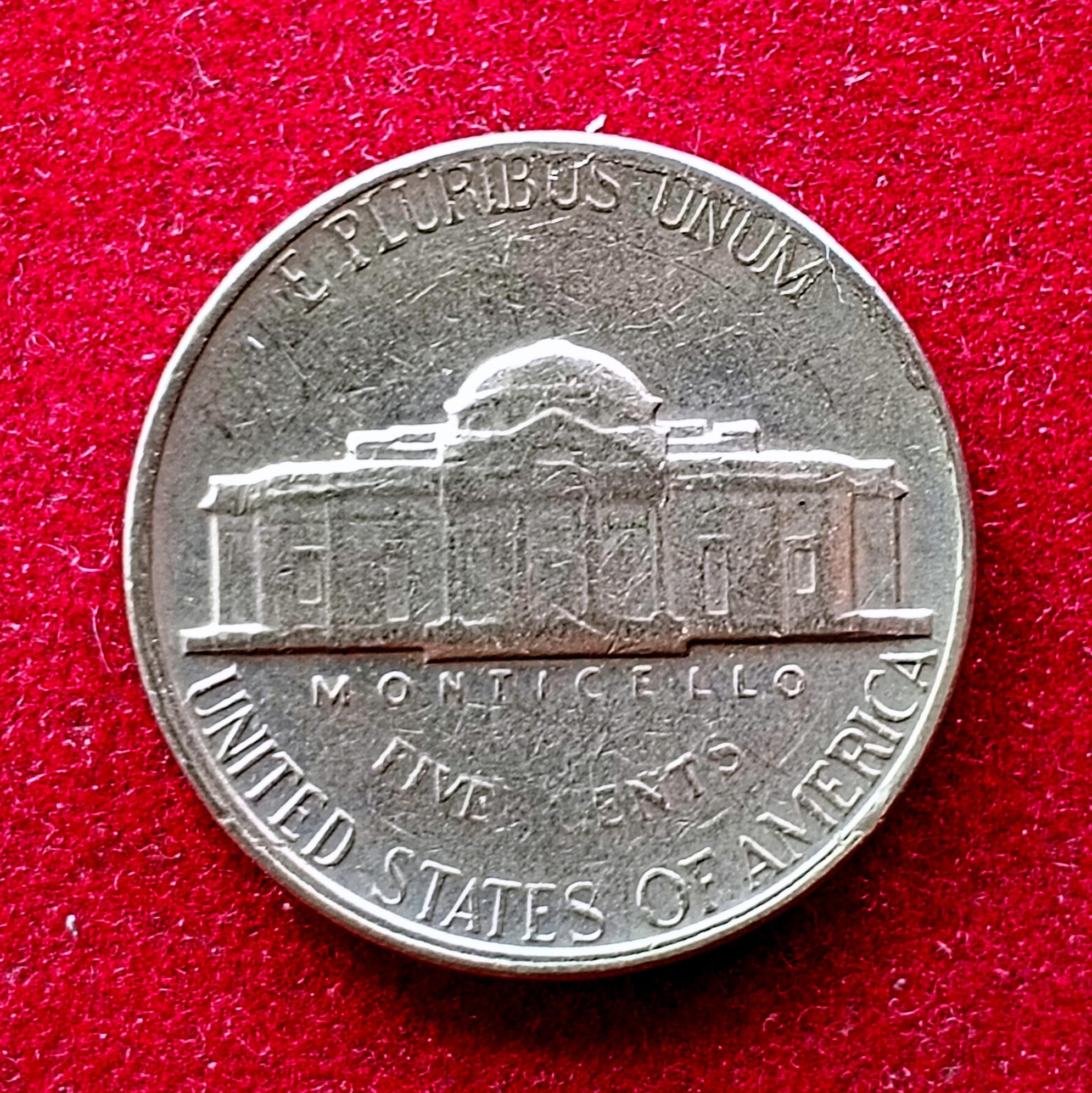 United States (USA) 5 Cents Jefferson Nickel 1967 Coin