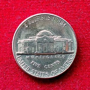 United States (USA) 5 Cents Jefferson Nickel 1982 Coin