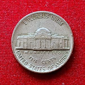 United States (USA) 5 Cents Jefferson Nickel 1985 Coin