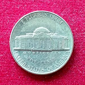 United States (USA) 5 Cents Jefferson Nickel 1991 Coin