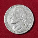 United States (USA) 5 Cents Jefferson Nickel 1995 Coin