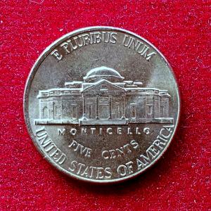 United States (USA) 5 Cents Jefferson Nickel 2001 Coin