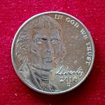 United States (USA) 5 Cents Jefferson Nickel  2016 Coin