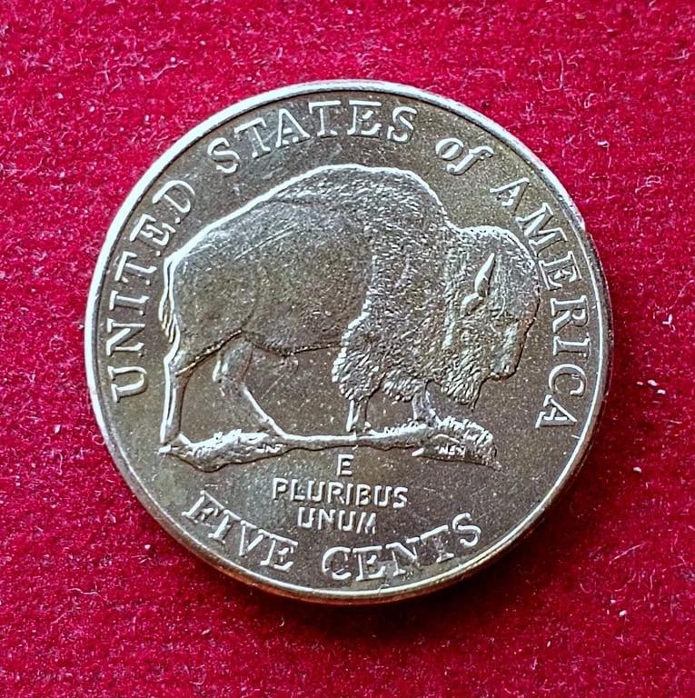 United States (USA) 5 Cents "Jefferson Nickel" Westward Journey, Bison 2005 Coin