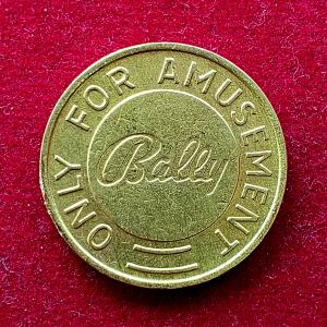 United States (USA) Bally Only for Amusement Game Token