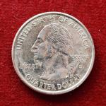 United States (USA) ¼ Dollar "Washington Quarter" Alaska 2008 Coin  (D - Mint of Denver)