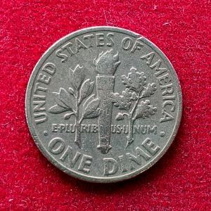 United States(USA) 1 Dime Roosevelt Dime 1968 Coin