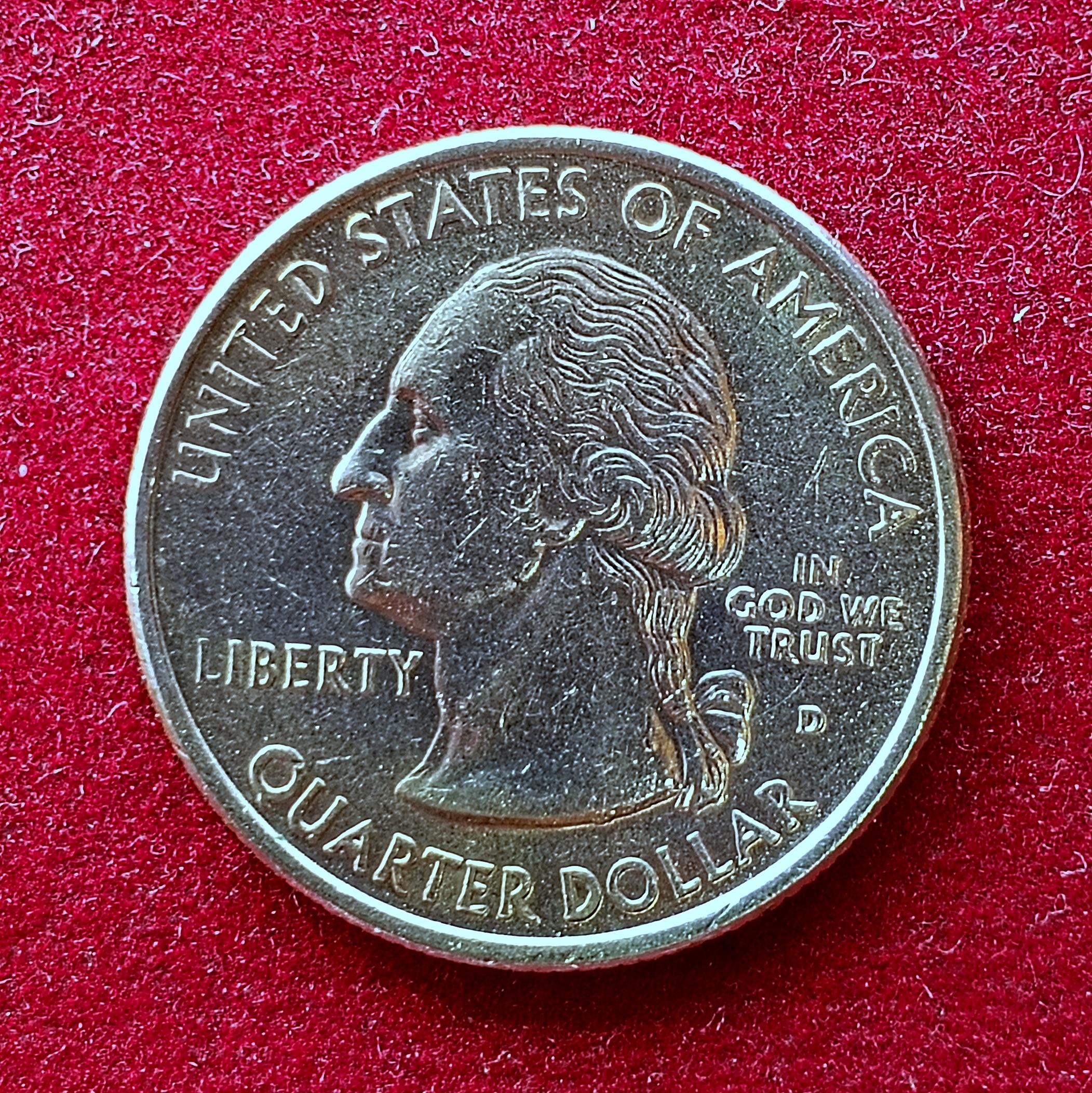 USA ( United States) 1/4  Dollar "Washington Quarter"  Georgia 1999 Coin D (Mint of Denver)