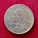 USA ( United States) 1/4  Dollar "Washington Quarter" Virginia 2000 Coin  (D - Mint of Denver)