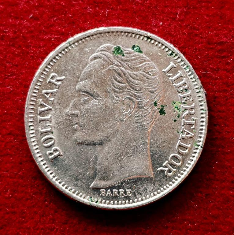 Venezuela 1 Bolivar 1989 Coin
