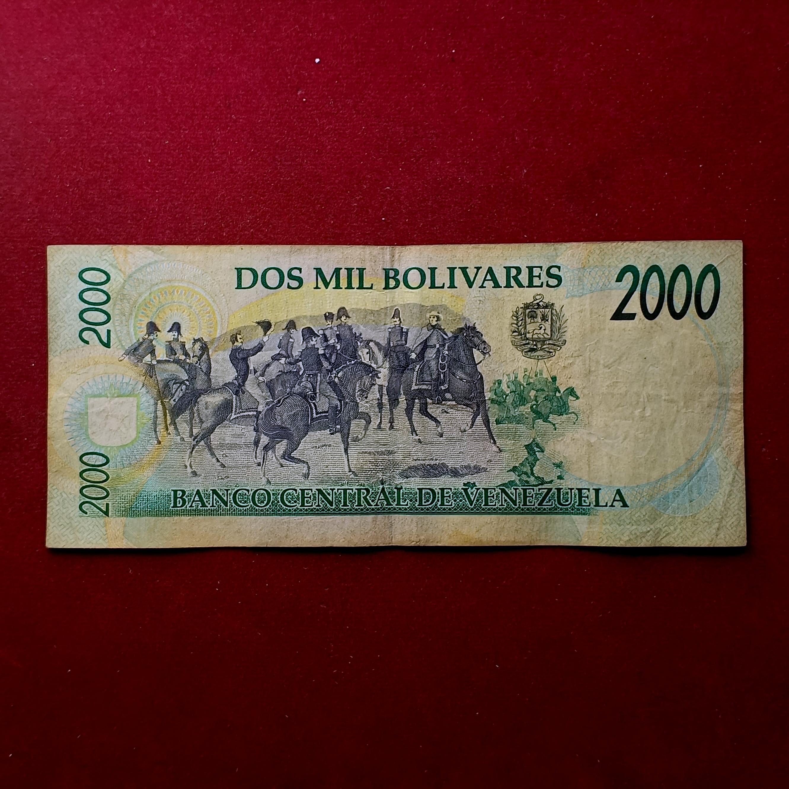 Venezuela 2000 Bolivares Bnaknote