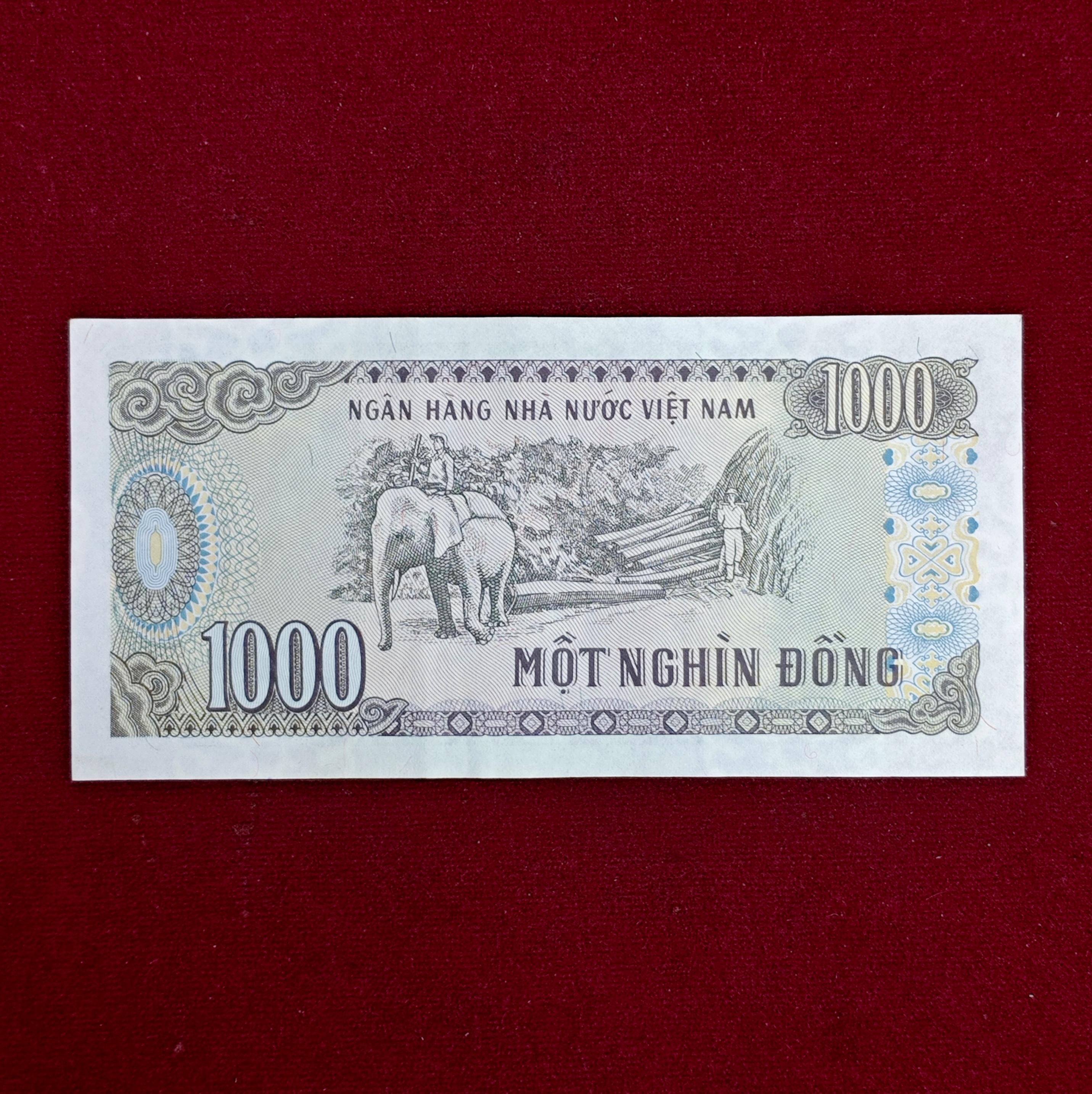 Vietnam 1000 Dong 1988 Banknote