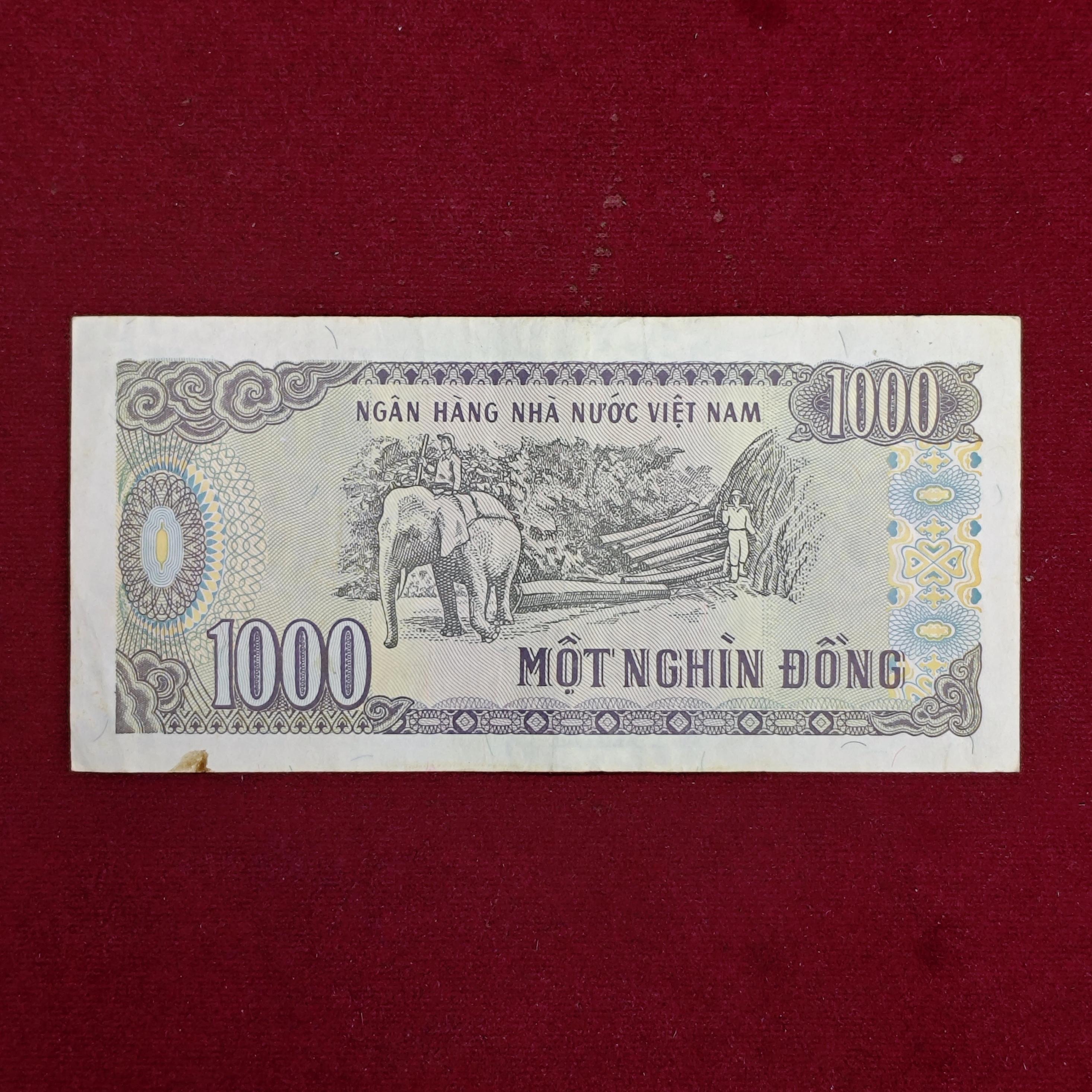 Vietnam 1000 Dong 1988 Banknote