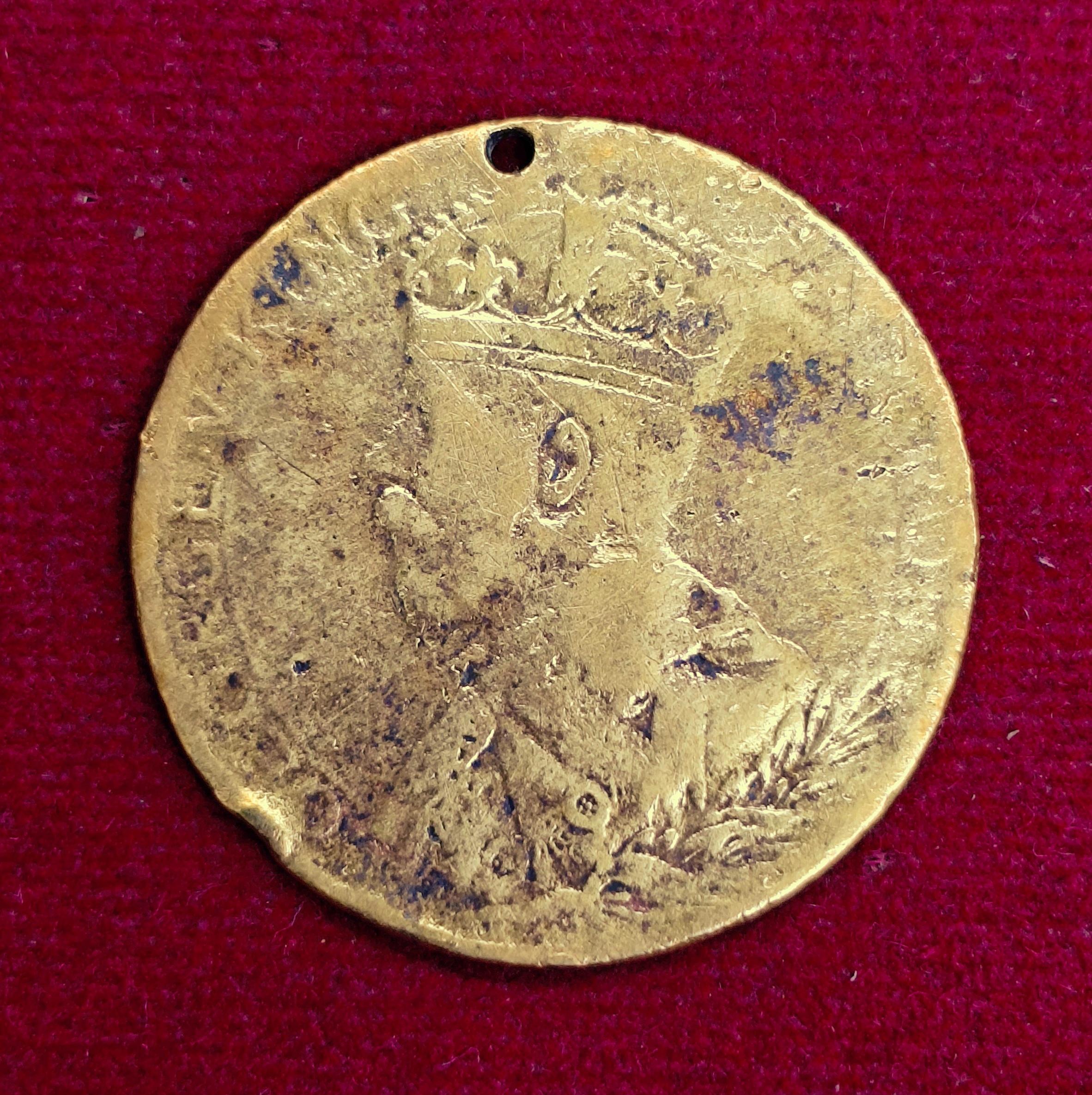 WWI Anglo-India Peace Medal 1914 - 1919 For Freedom And Honour (George V King Emperor)