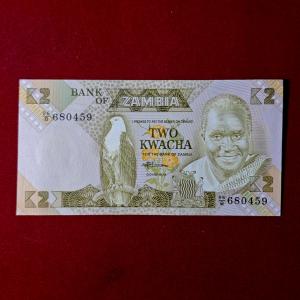 Zambia 2 Kwacha Banknote