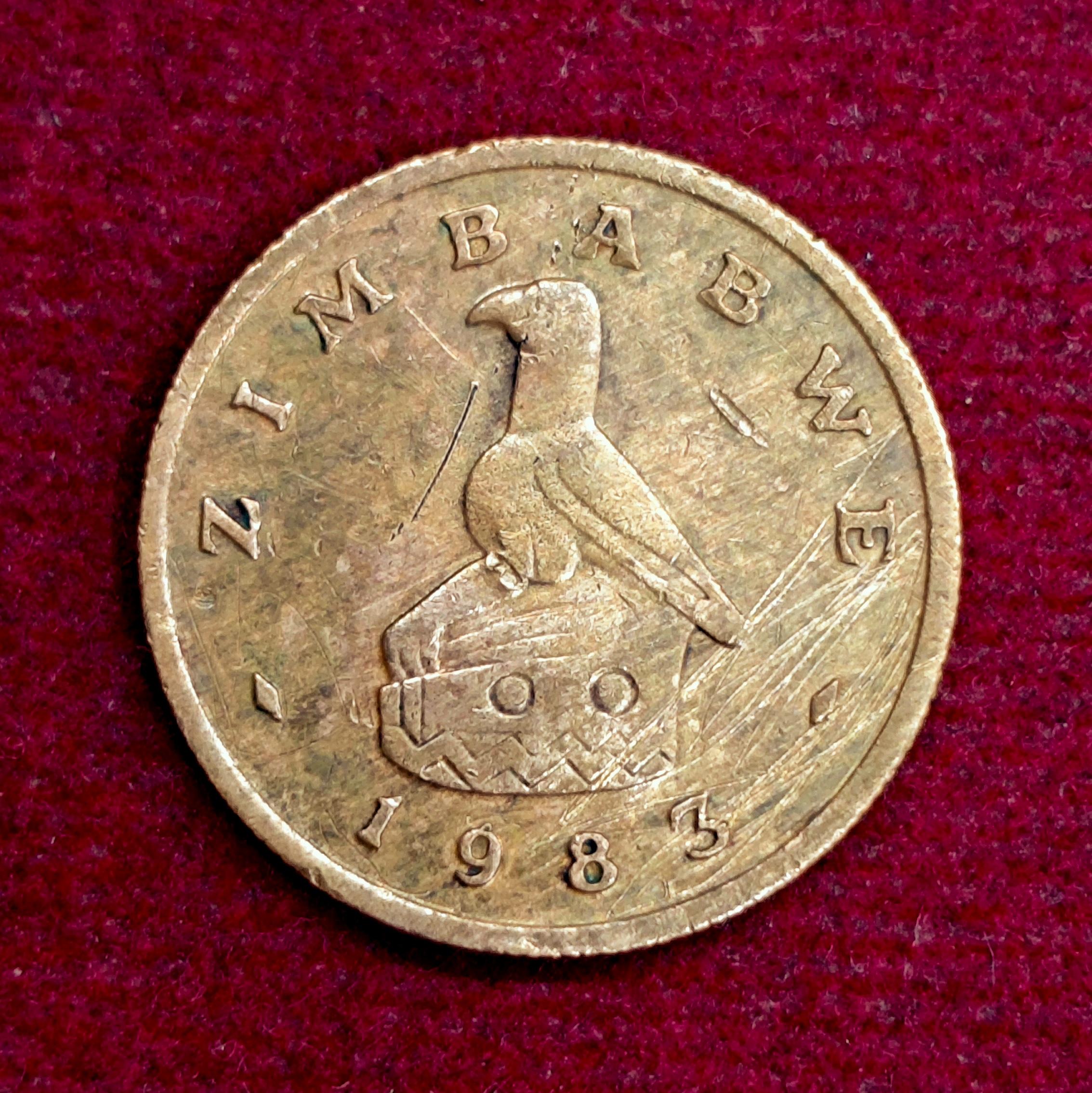 Zimbabwe 1 Cent 1983 Coin