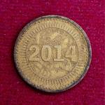 Zimbabwe 10 Cents Bond 2014 Coin