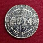 Zimbabwe 25 Cents Bond Coin 2014 Coin