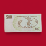Zimbabwe 500 Dollars Bearer Cheque 2006 Banknote
